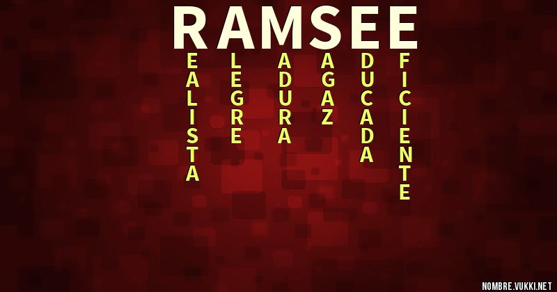 Acróstico ramsee
