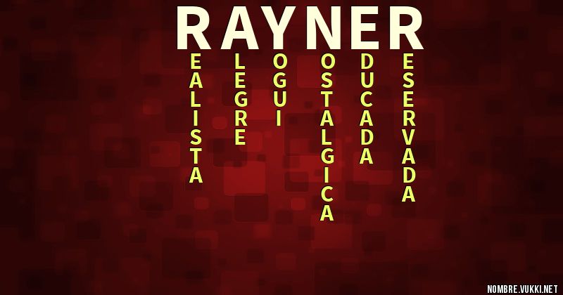 Acróstico rayner