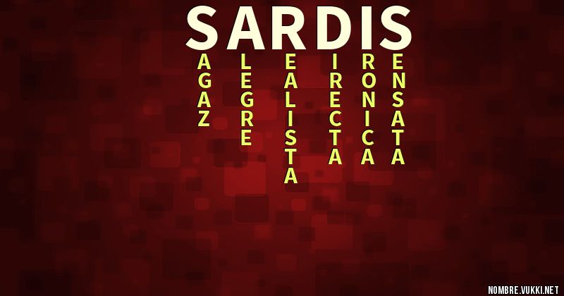 Acróstico sardis