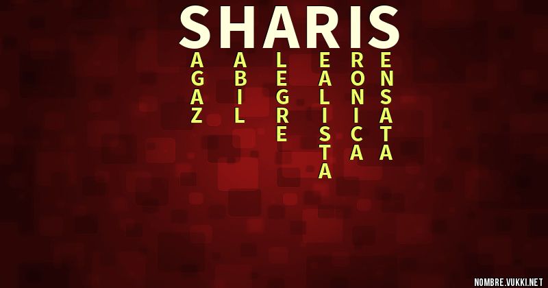 Acróstico sharis