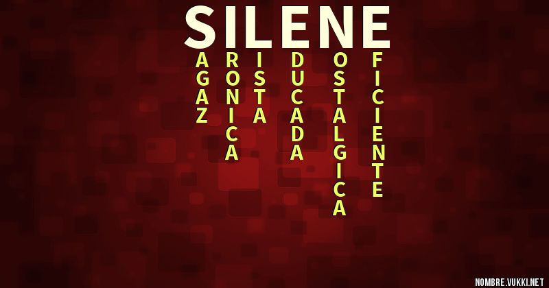 Acróstico silene