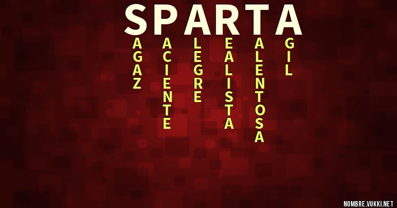 Acróstico sparta