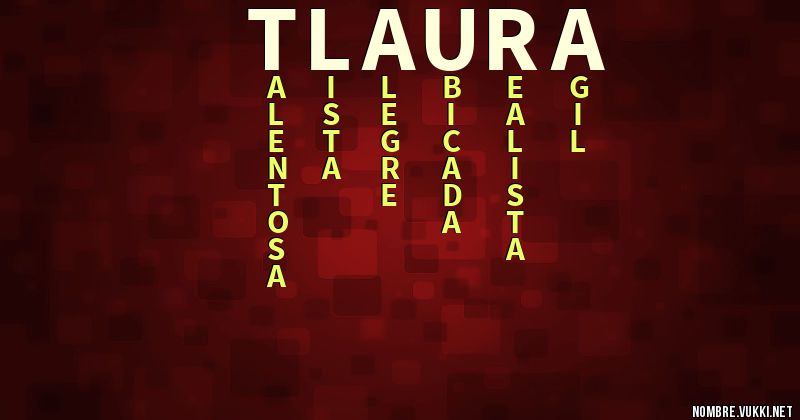 Acróstico t.laura