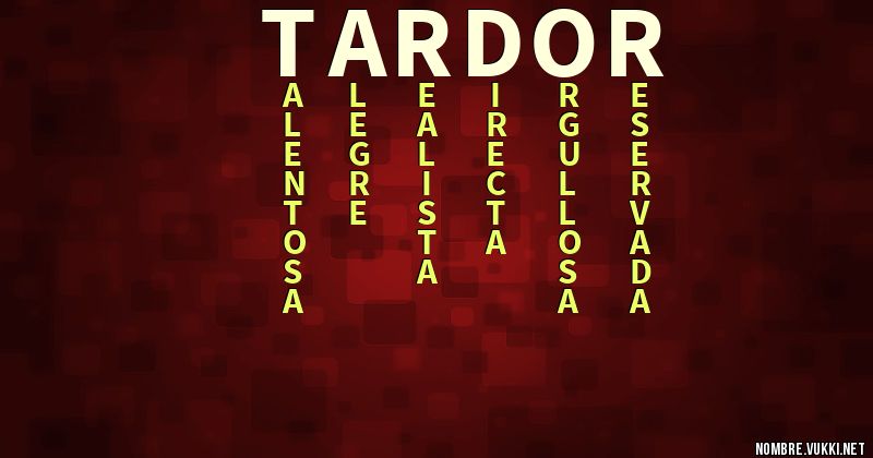 Acróstico tardor