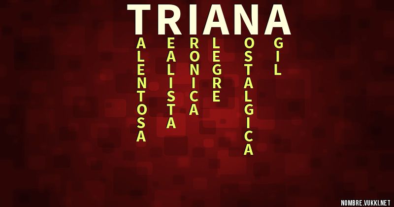 Acróstico triana