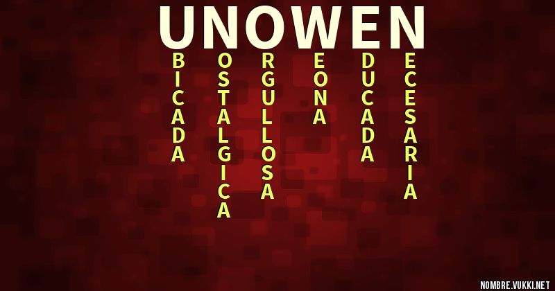 Acróstico u.n. owen