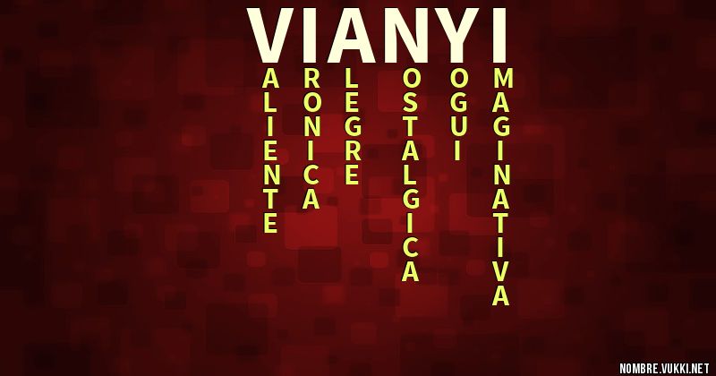 Acróstico vianyi