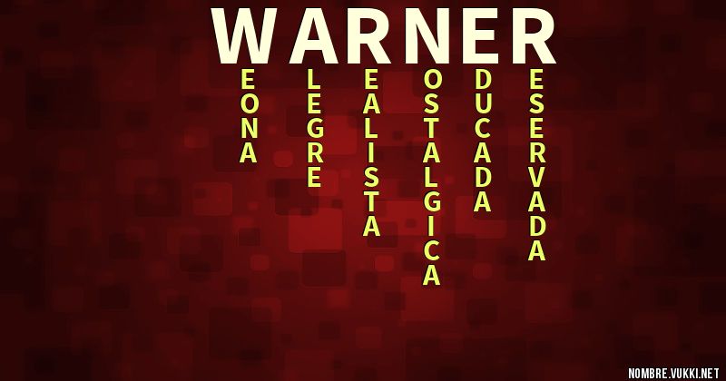 Acróstico warner