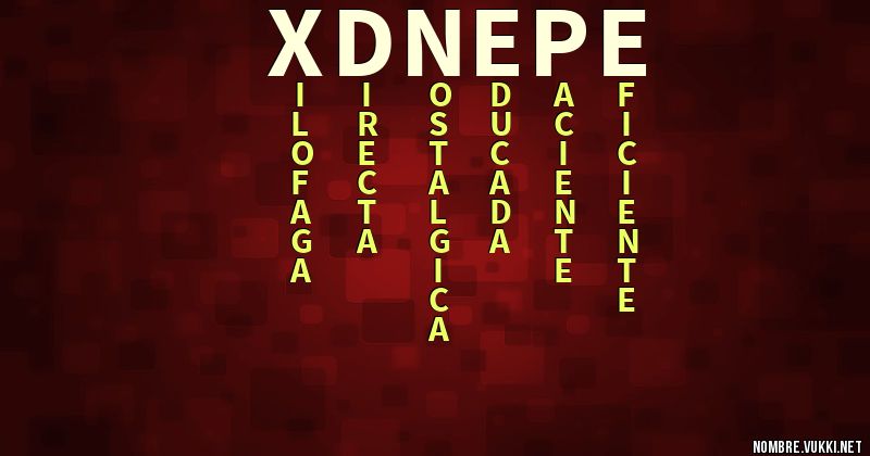 Qué significa xd nepe