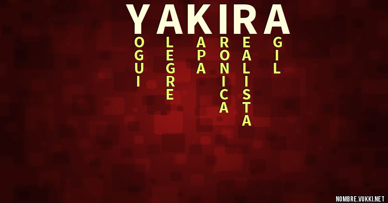 Acróstico yakira