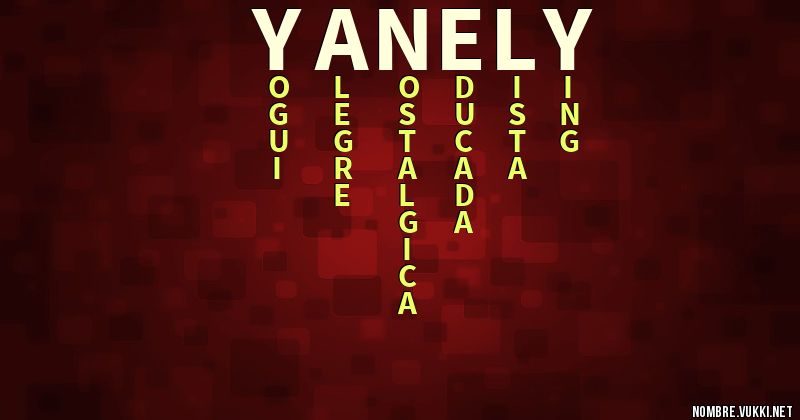 Acróstico yanely