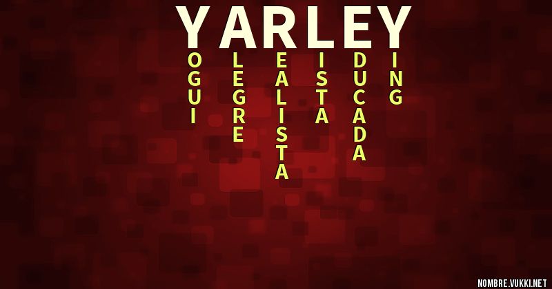 Acróstico yarley