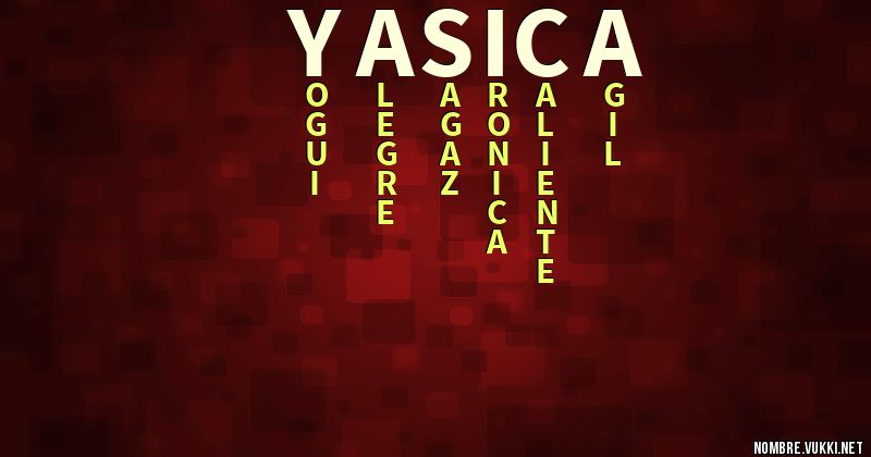 Acróstico yasica