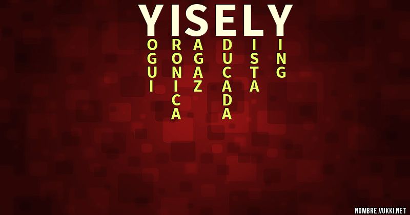 Acróstico yisely