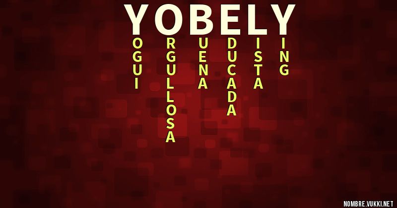 Acróstico yobely