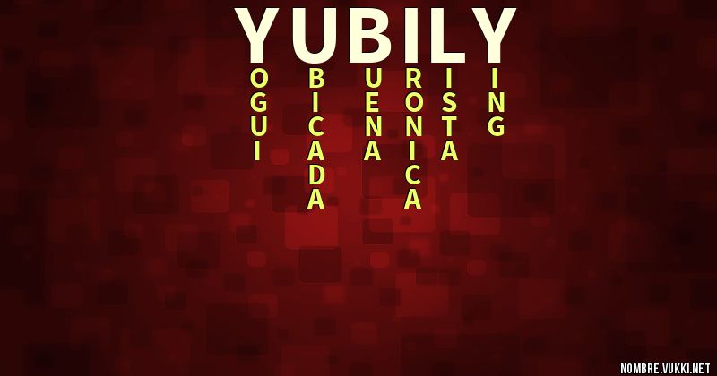 Acróstico yubily