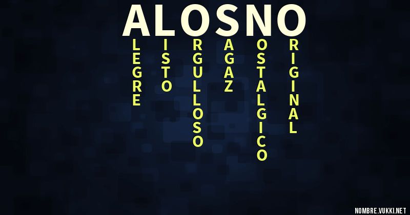 Acróstico alosno