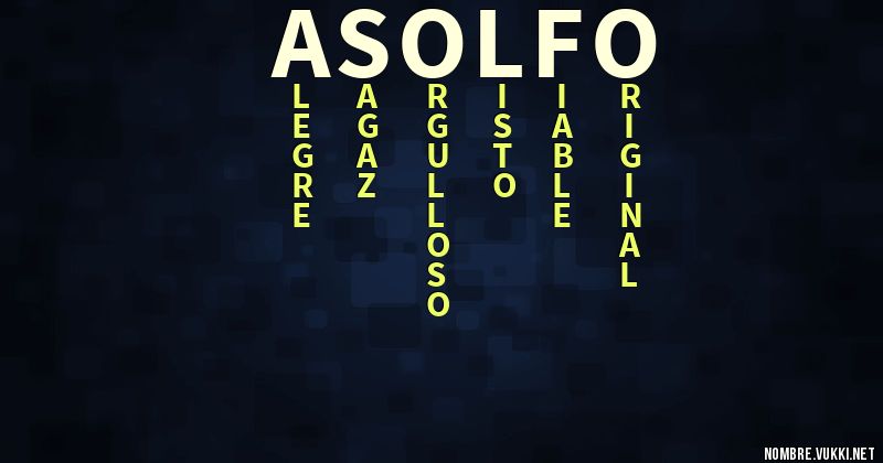 Acróstico asolfo