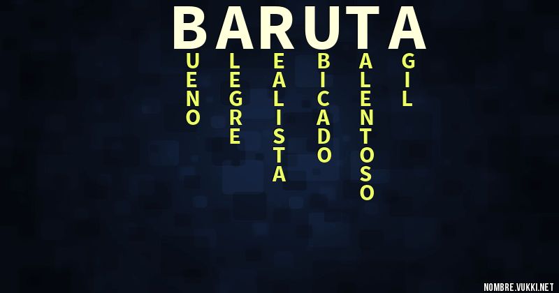 Acróstico baruta