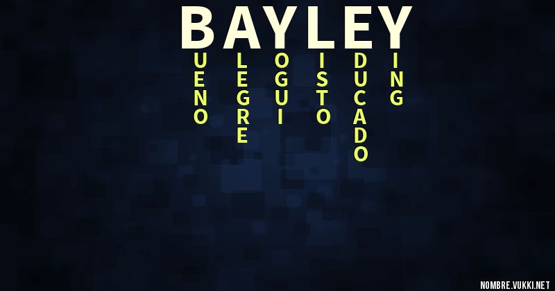 Acróstico bayley