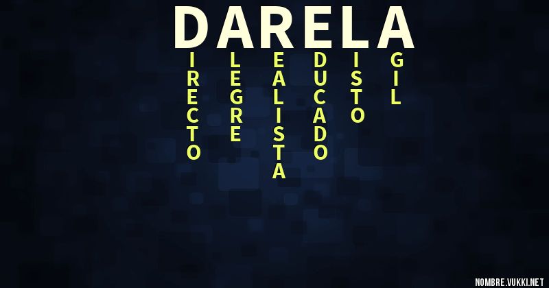 Acróstico dárela