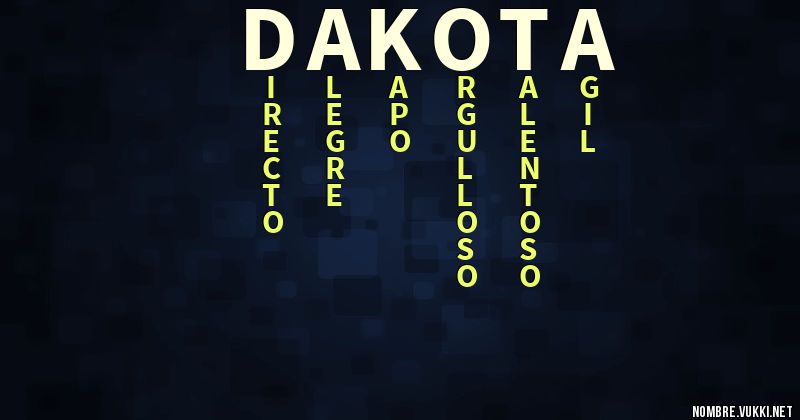 Acróstico dakota