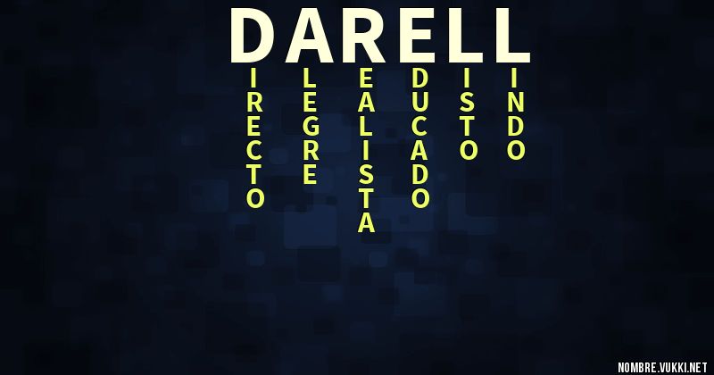 Acróstico darell