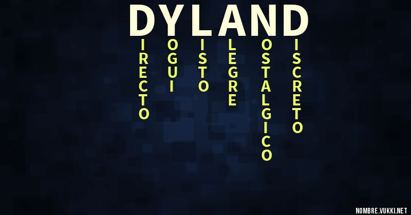 Acróstico dyland