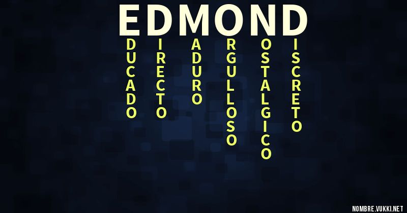 Acróstico edmond