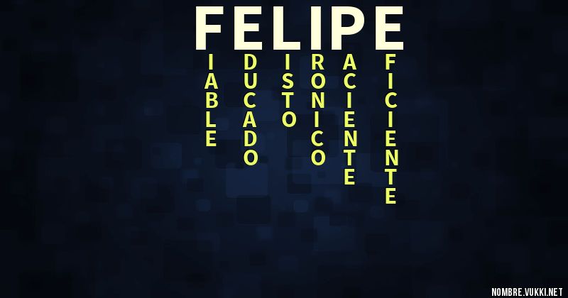 Acróstico feli´pe