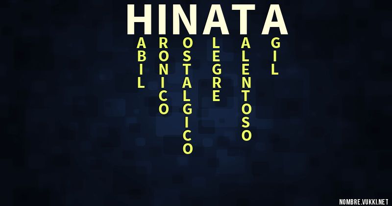 Acróstico hinata
