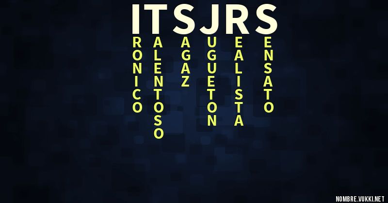 Acróstico itsjrs