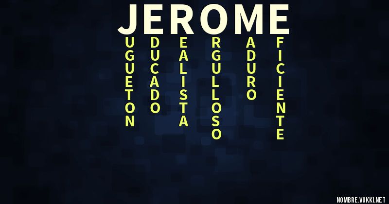 Acróstico jerome