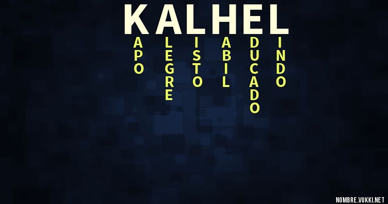 Acróstico kalhel