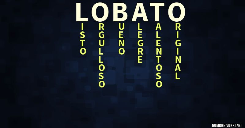 Acróstico lobato