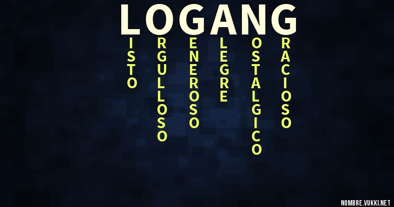 Acróstico logan g