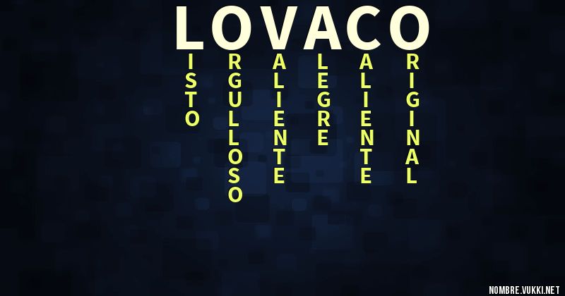 Acróstico lovaco