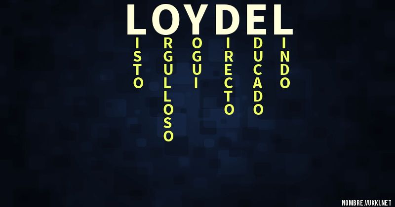 Acróstico loydel
