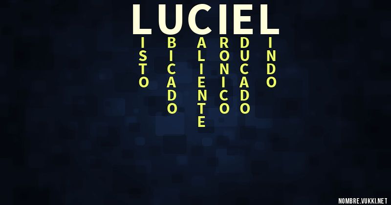 Acróstico luciel