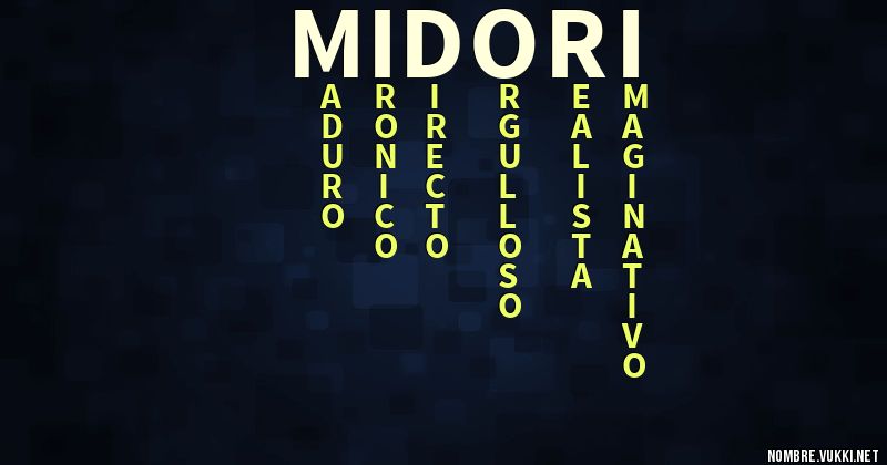 Acróstico midori