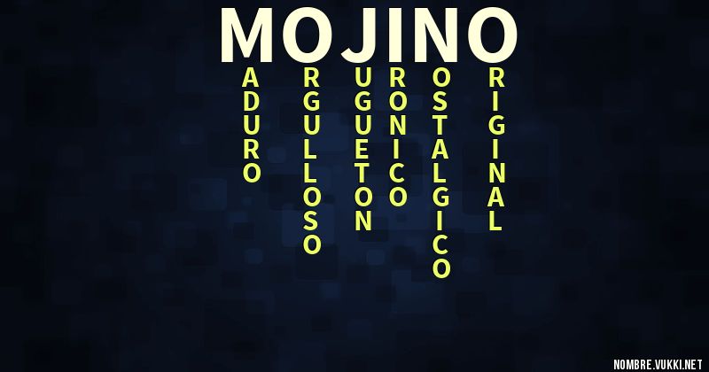 Acróstico mojino