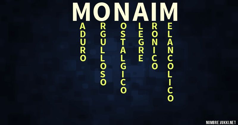 Acróstico monaim