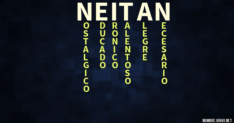Acróstico neitan
