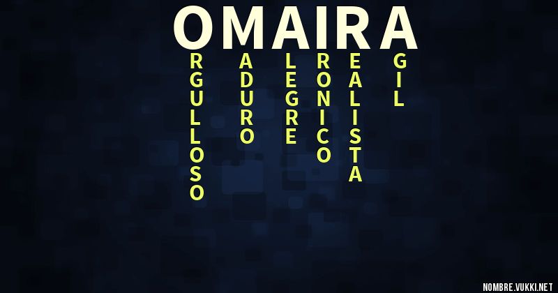 Acróstico omaira