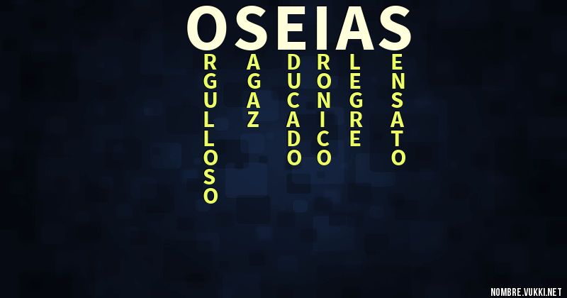 Acróstico oseias