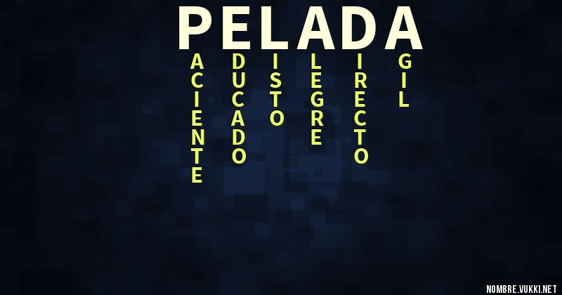 Qué significa pelada