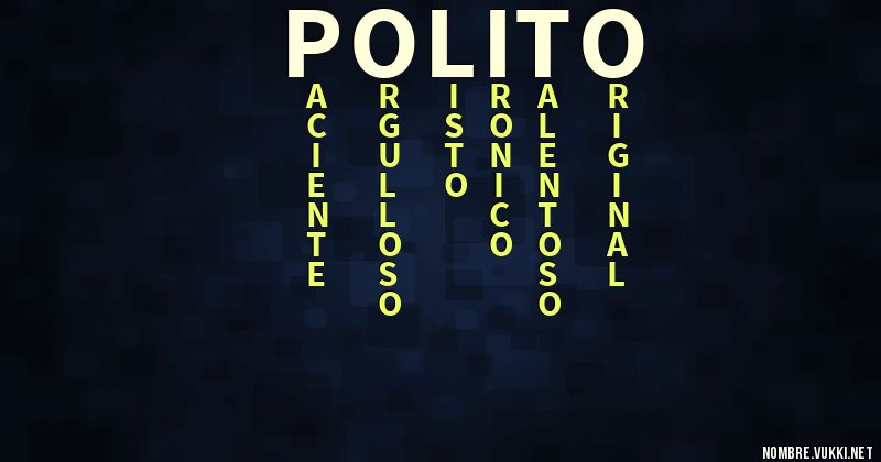 Acróstico polito