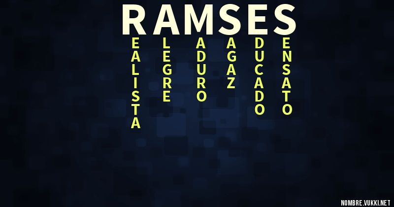 Acróstico ramses
