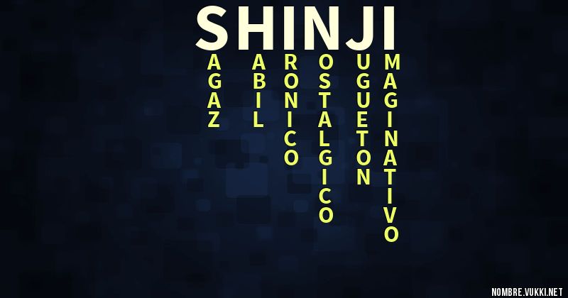 Acróstico shinji