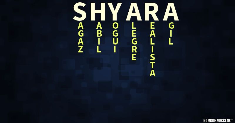 Qué significa shyara